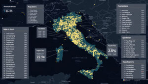 Comuni italiani: numero, popolazione e classifica aggiornata